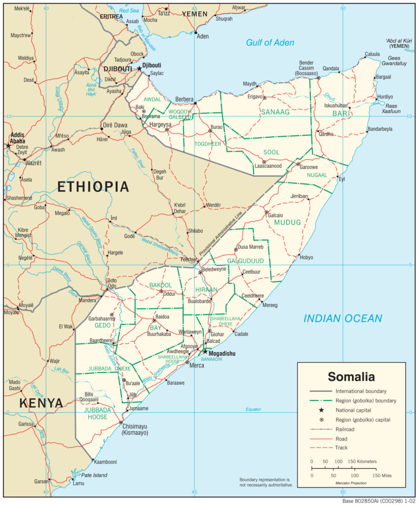 Hargeisa, Szomália A béke nemzetközi városai Great Journey